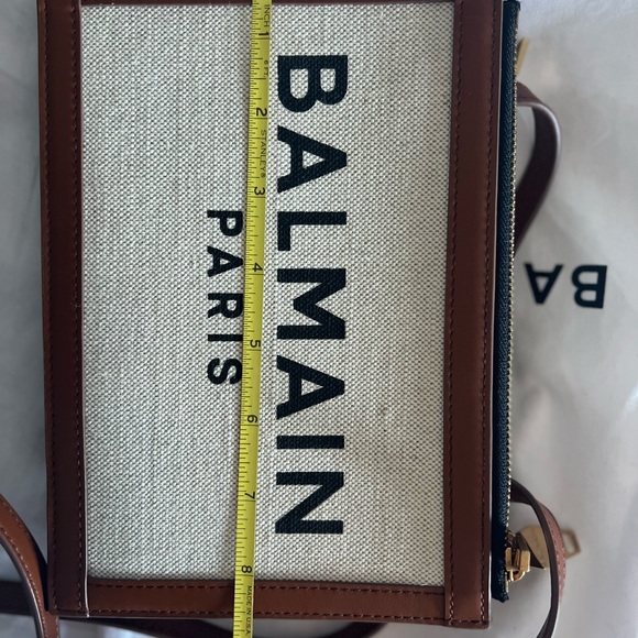 🛑SOLD🛑Balmain 3 pouches 22 Canvas Bag - Picture 10 of 10